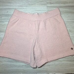 Buffbunny Shorts Loop Yarn Terry Women's Small Pink